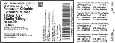 Label Graphic- 10meq (750 mg) 30s (Label Graphic  10meq (750 mg) 30s)